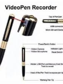 Advance 4gb High Definition Video Camera Pen With 1080p.