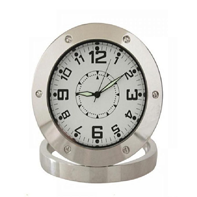 Hidden Camera Analog Table Clock Bluewon Global