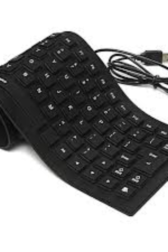 Universal Flexible & Washable USB External Keyboard