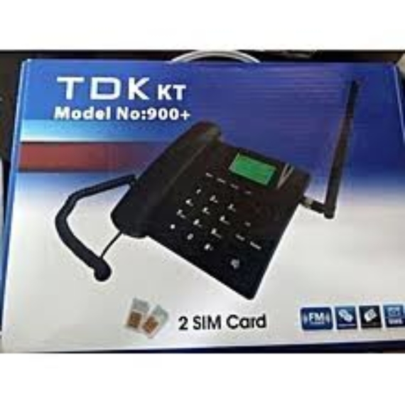 TDK (Reduced Shipping Fee) Wireless GSM Dual Sim Table Phone With FM Radio