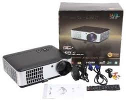 High Powered RD806 Full 3D- HD LED Portable Projector With 2800 Lumens